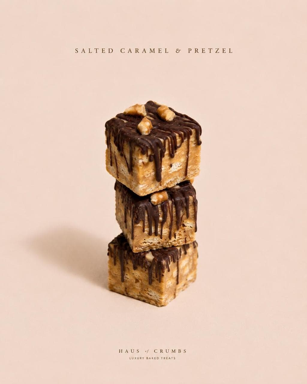Haus of Crumbs Salted Caramel & Pretzel Munchies